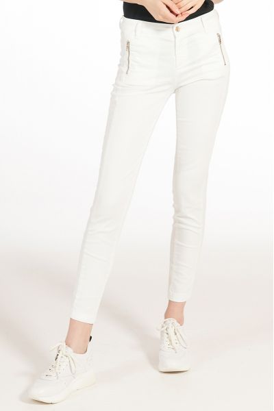 Pantalone Frida di Liu Jo Jeans Bianco