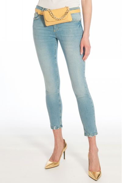Jeans Skinny con Marsupio di Liu Jo